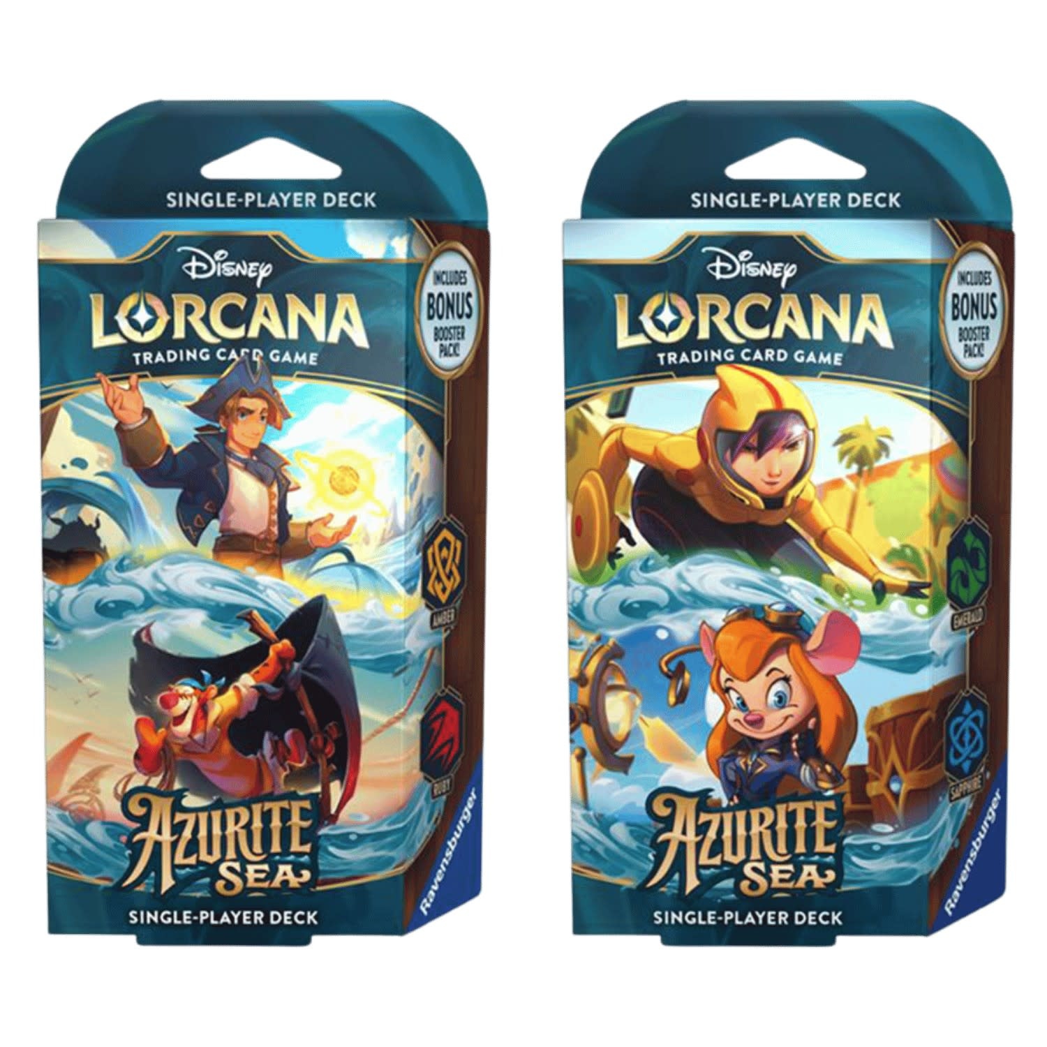 lorcana starter decks azurite sea Disney's Lorcana: [set 6] Whether youre a seasoned TCG player or a new fan of Disneys magical world Disney Lorcana: Azurite Sea -