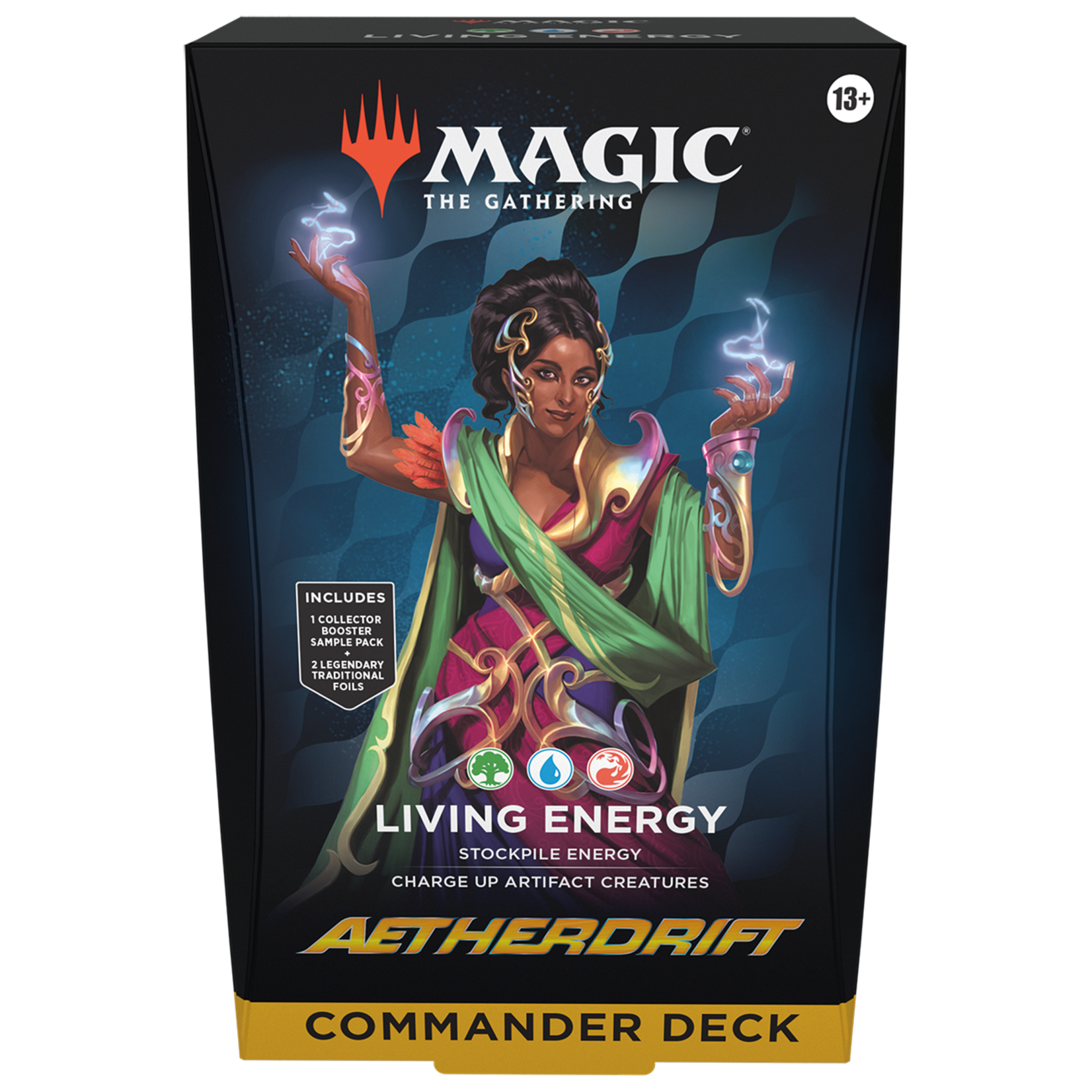 Aetherdrift Commander Deck - Living Energy