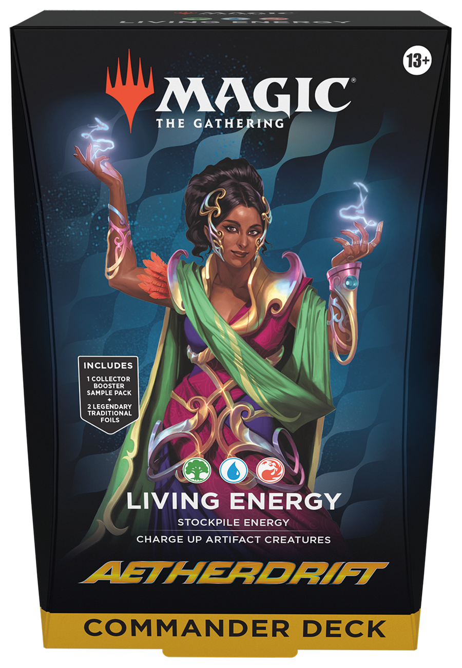 Aetherdrift Commander Deck - Living Energy - Next-Gen Games