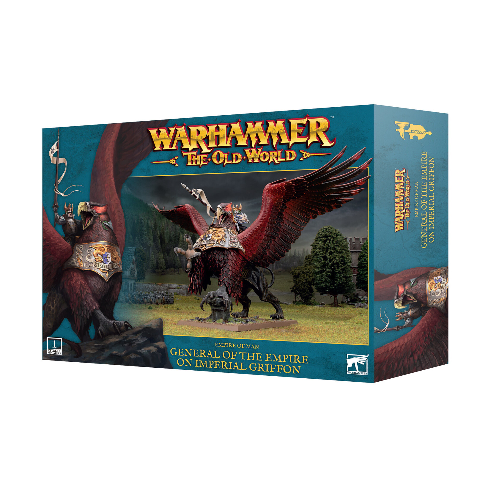 Games Workshop Empire of Man: General on Imperial Griffin (OLW)