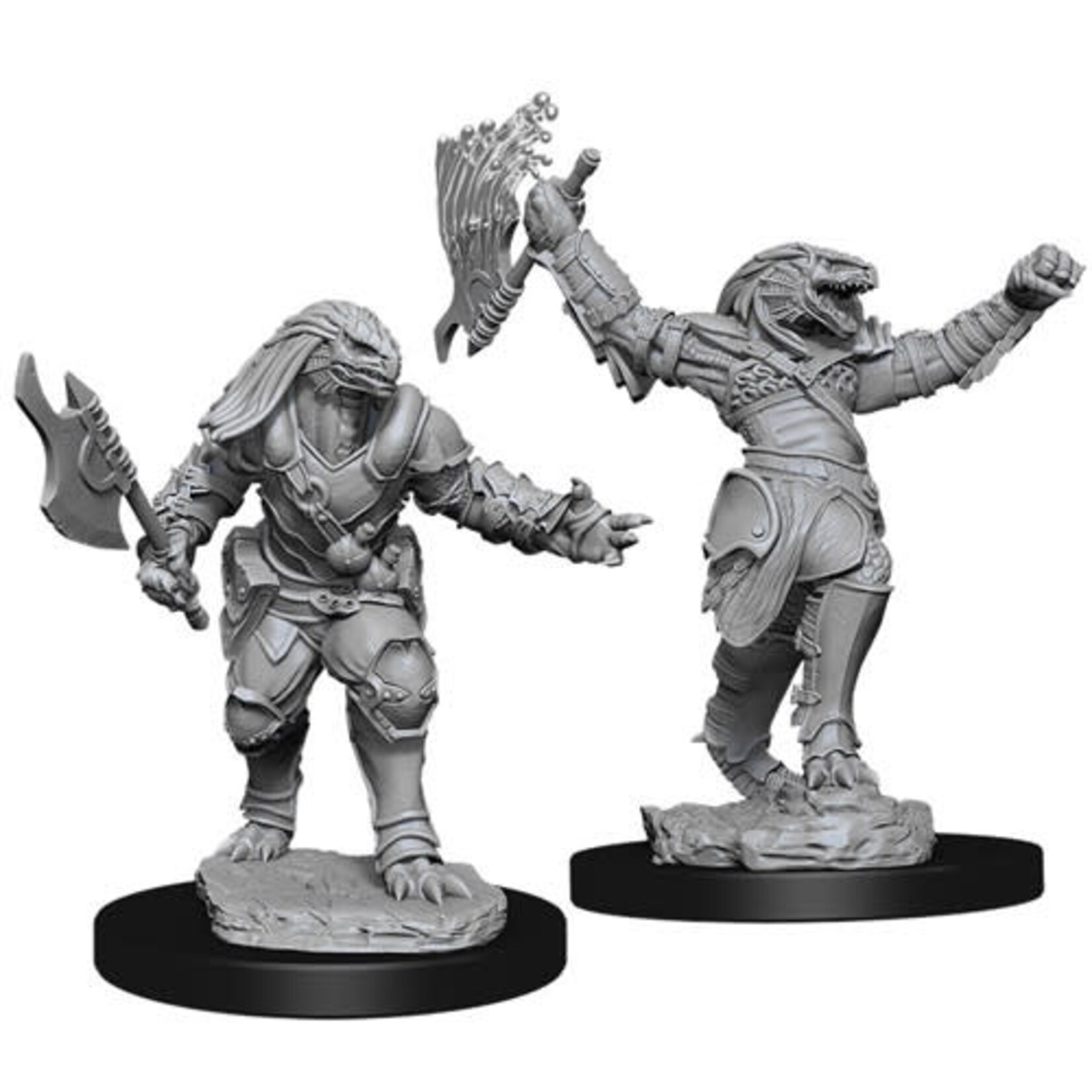 D&D Unpainted Minis: Female Dragonborn Fighter (W11)
