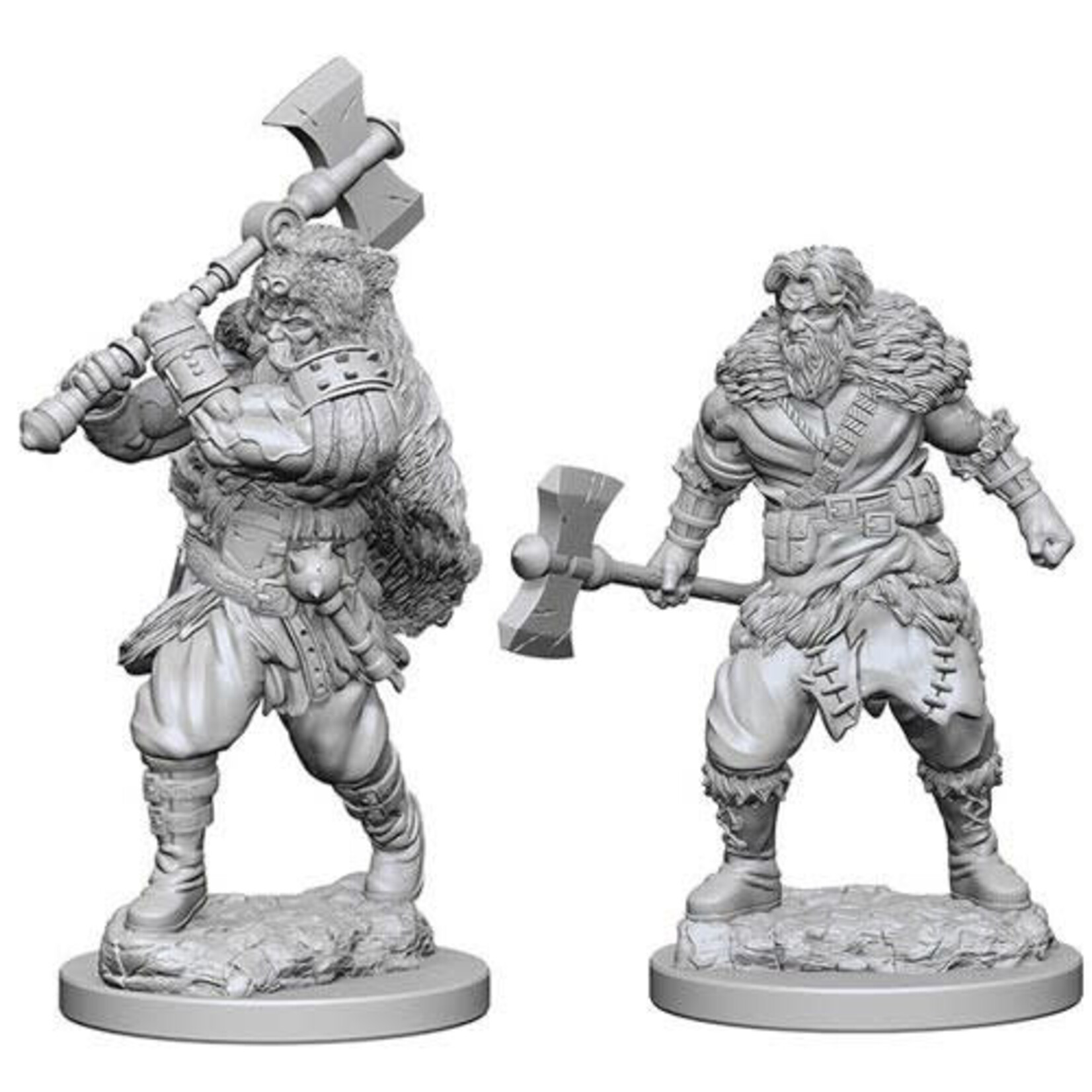 D&D Unpainted Minis: Human Male Barbarian