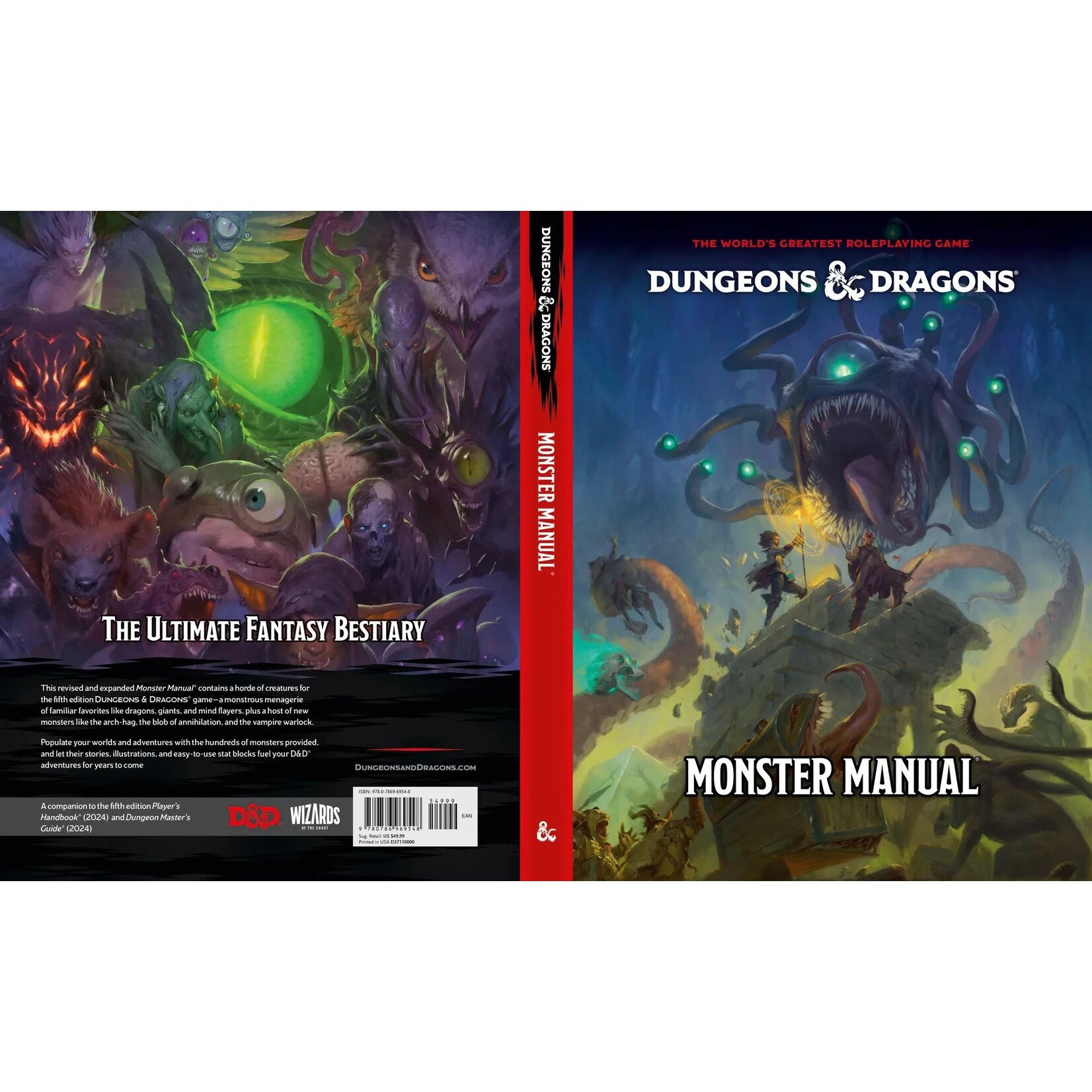 Wizards of the Coast Dungeons & Dragons: Monster Manual 2024