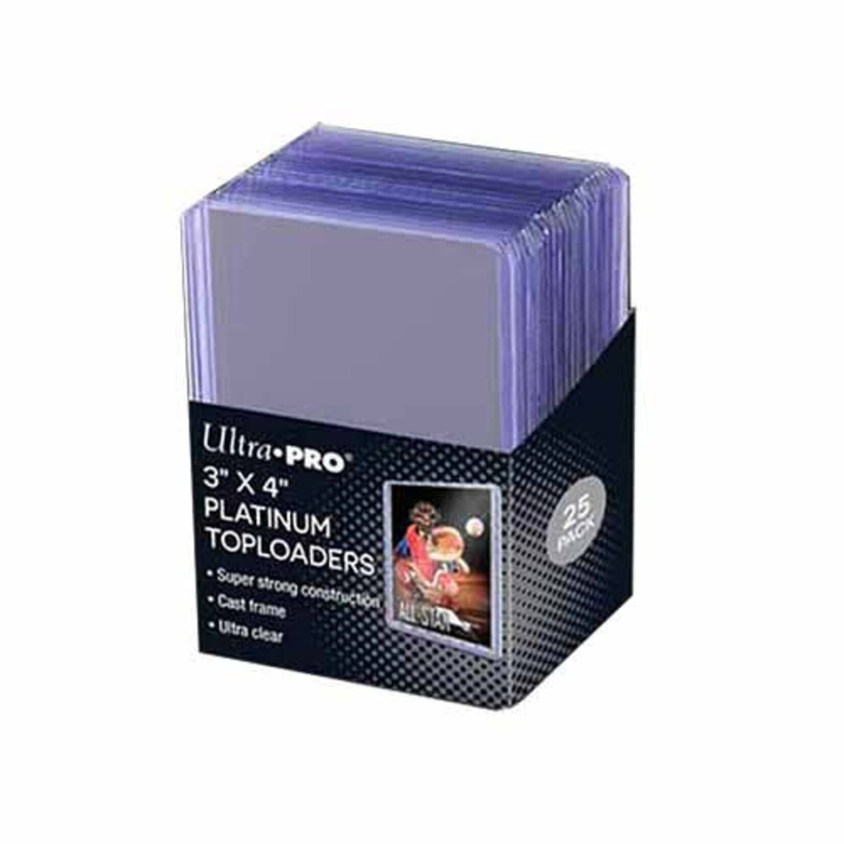 Ultra Pro Ultra Pro 3"x4" Toploader Box 25ct