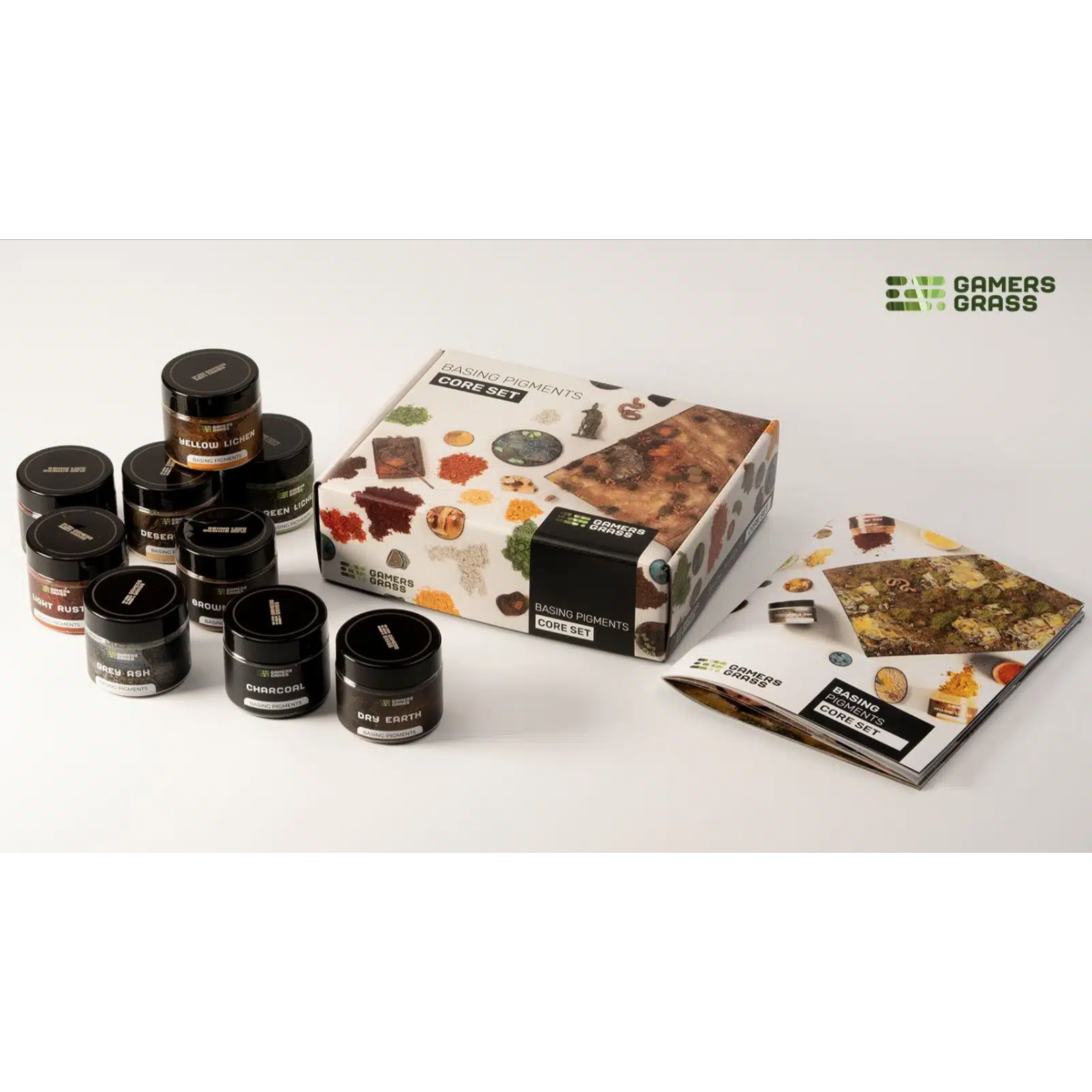 Gamers Grass - Basing Pigments Core Set