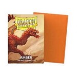 Dragon Shield Matte Amber 100ct