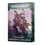 Games Workshop Datasheet Cards Emperors Children (40K)