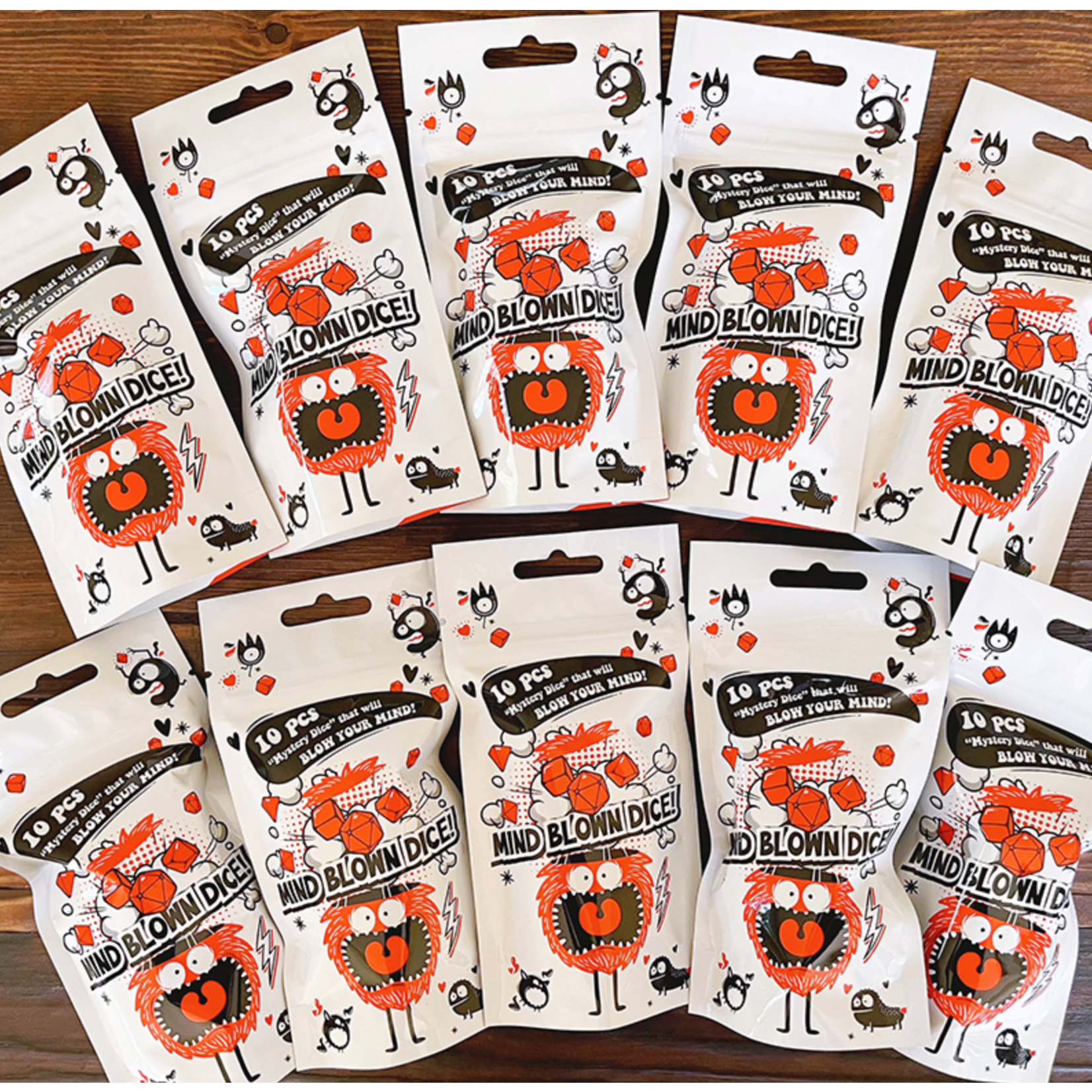 GTH Mind Blown Dice! - 10ct Mystery Pack