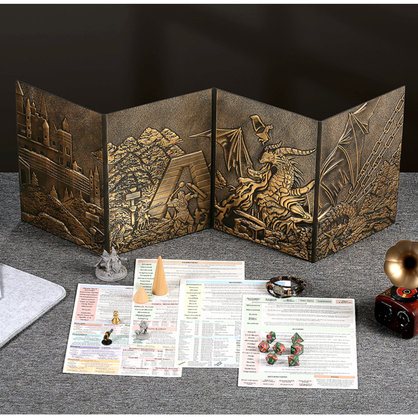 GTH Dungeon Master's Screen - Copper