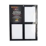 BCW 4-Card Magnetic Holder Black Border