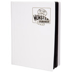Monster 4-Pocket Binder (White)