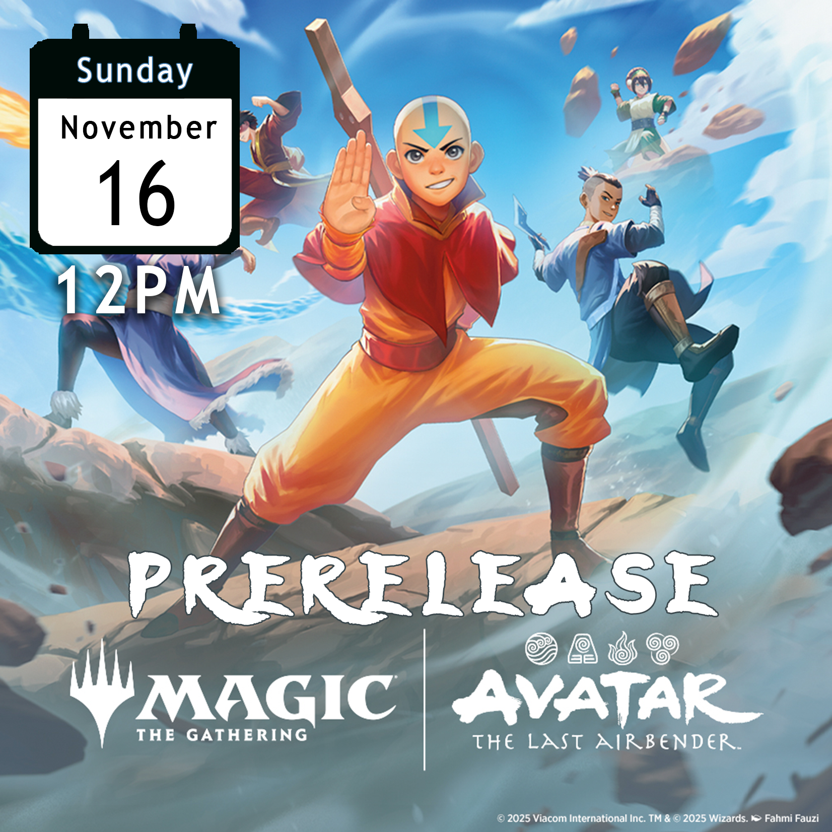 Avatar: The Last Airbender Pre-Release