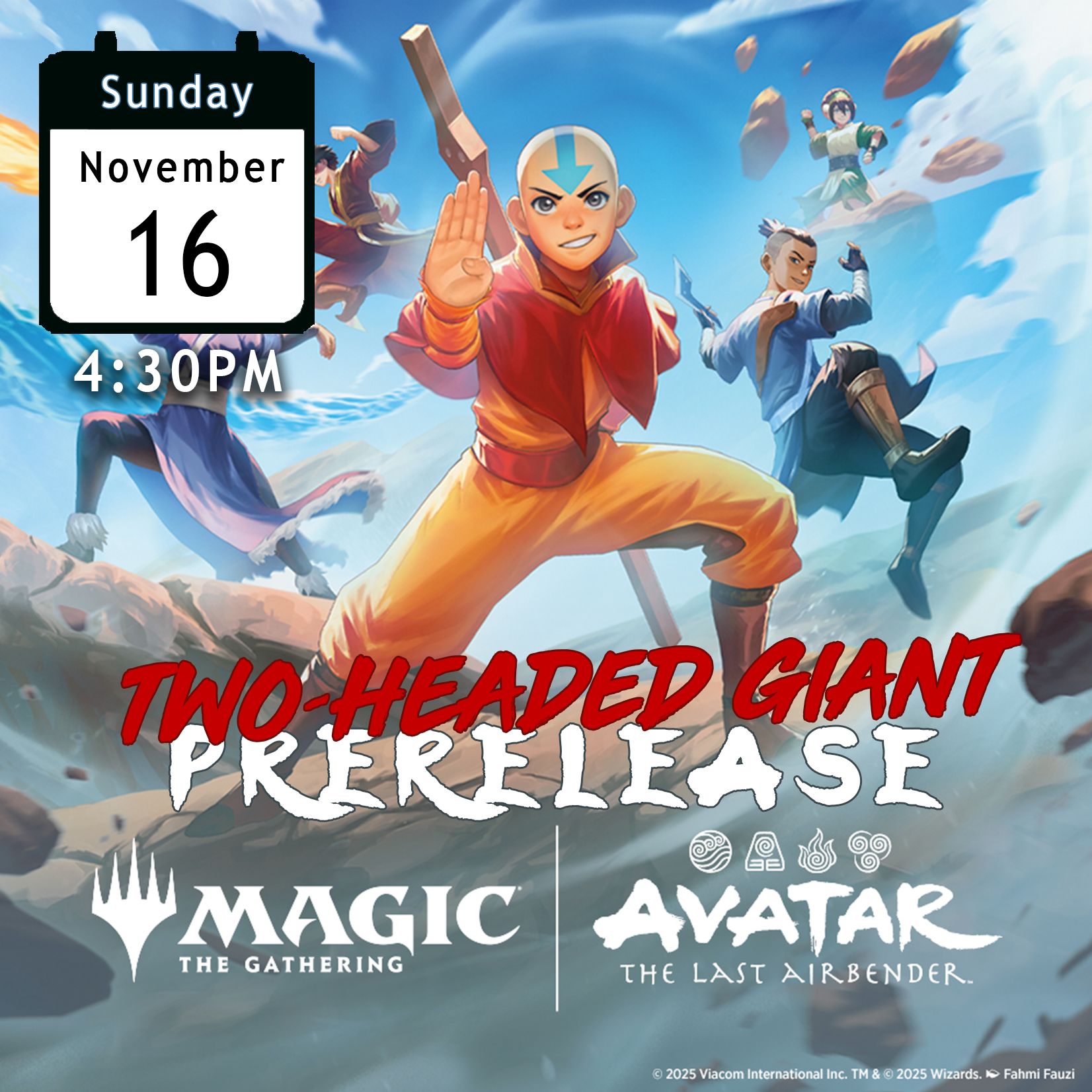 Avatar: The Last Airbender Pre-Release