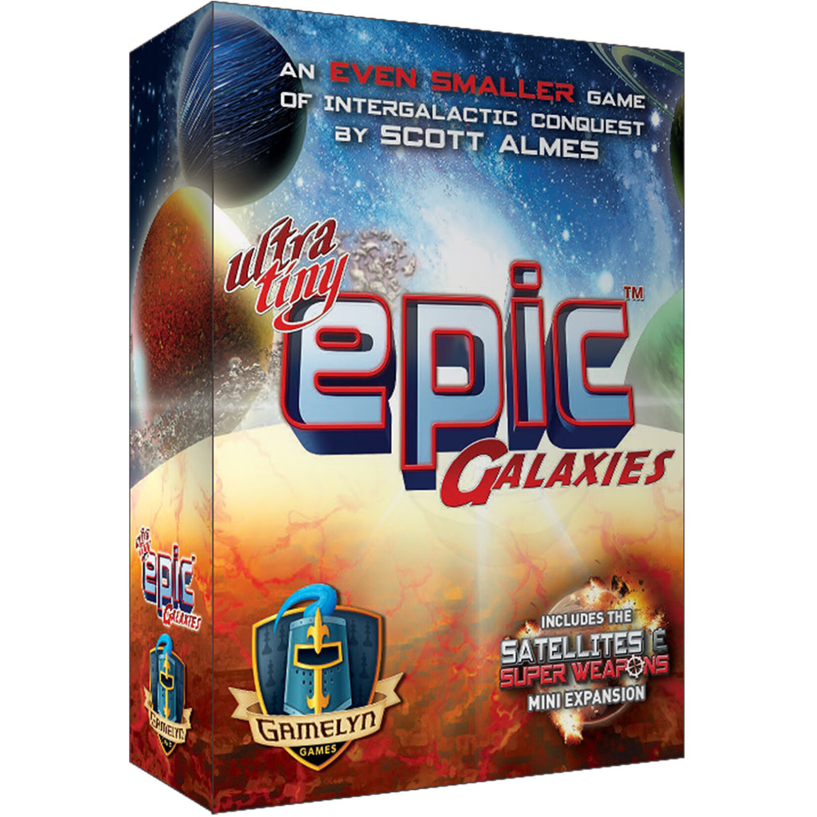 Asmodee Ultra Tiny Epic Galaxies Board Game
