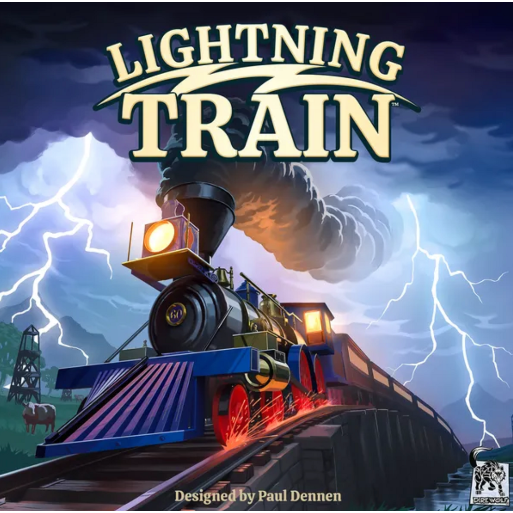 Lightning Train Board Game