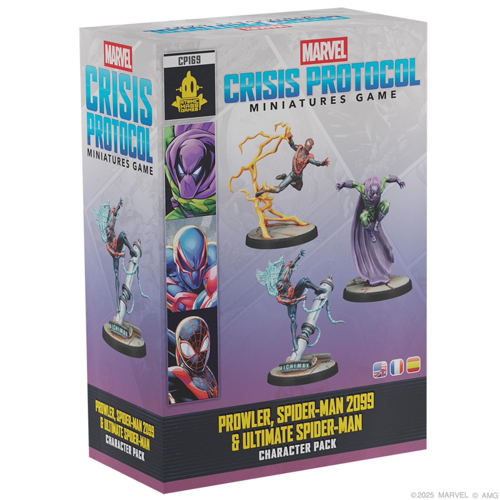 Marvel Crisis Protocol - Prowler, Spider-Man 2099 & Ultimate Spider-Man Character Pack