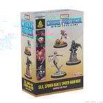 Marvel Crisis Protocol - Silk, Spider-Ham & Spider-Man Noir Character Pack