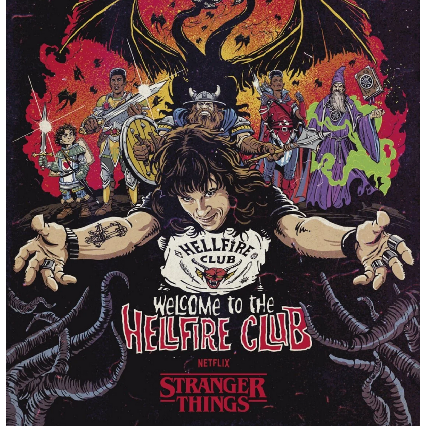 Wizards of the Coast Dungeons & Dragons RPG Stranger Things - Welcome to The Hellfire Club Box Set