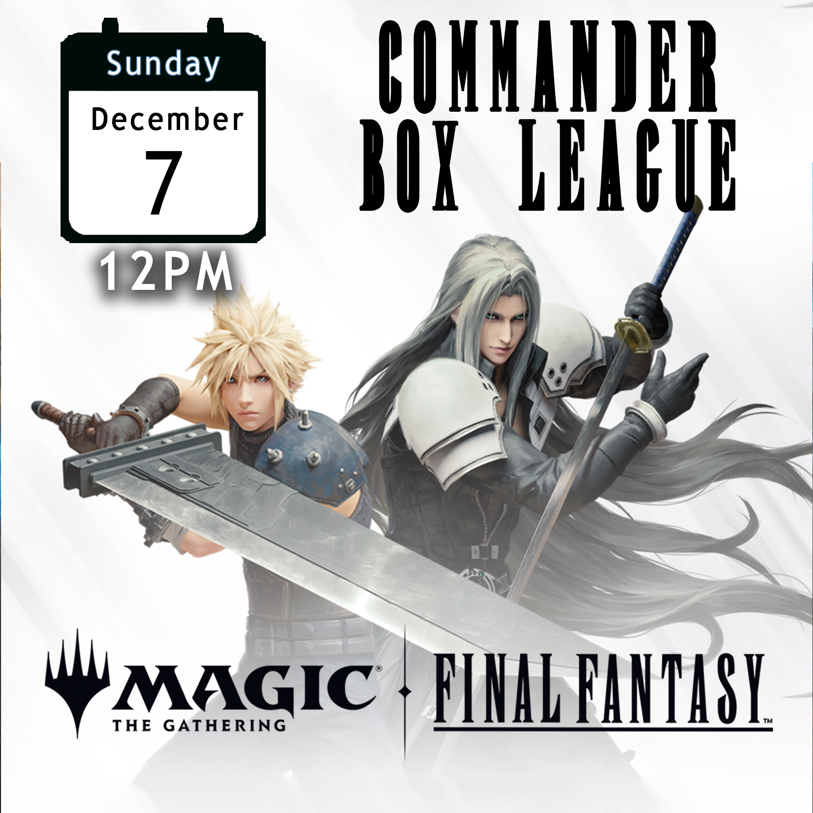 Final Fantasy Holiday Commander Box League