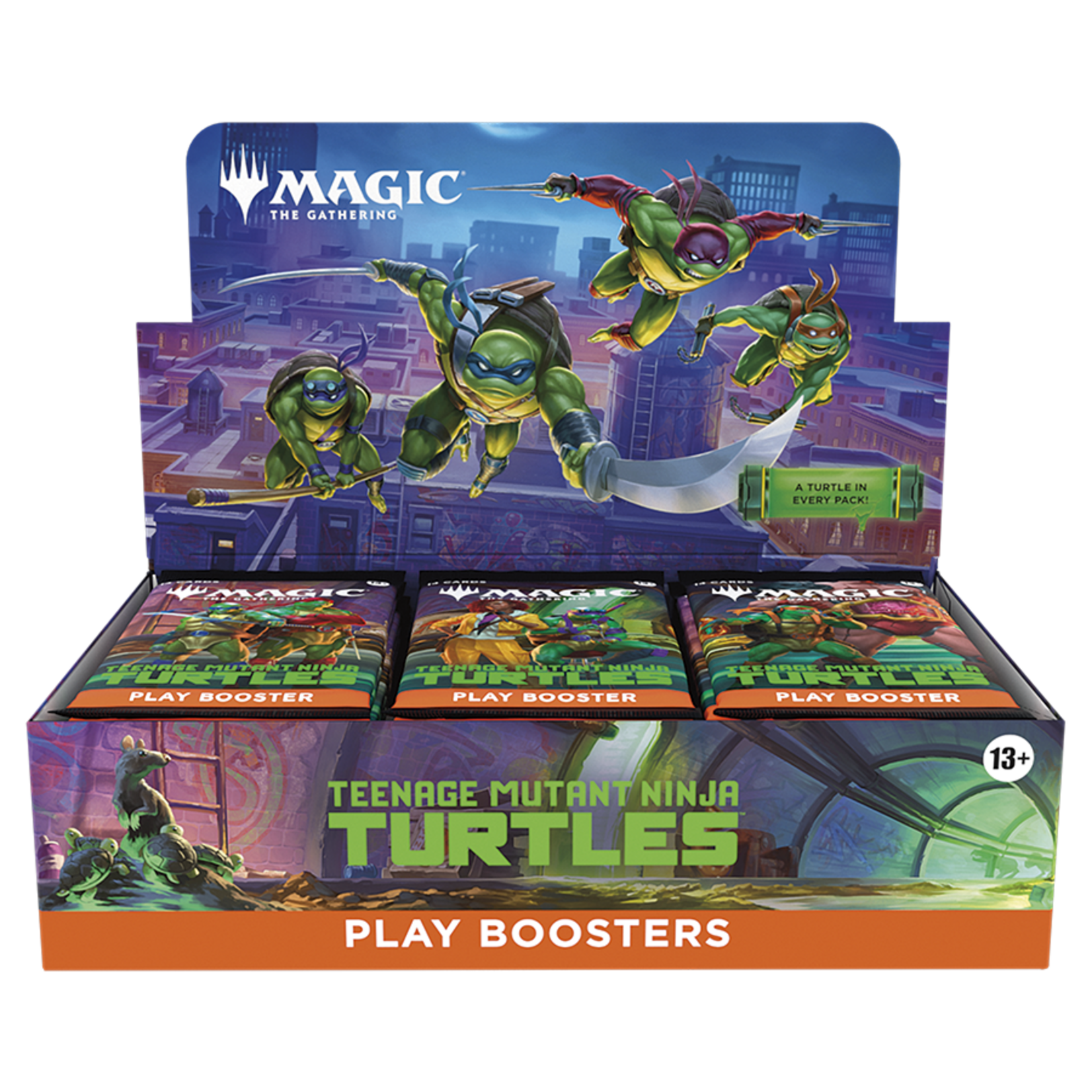 Teenage Mutant Ninja Turtles Play Booster Box