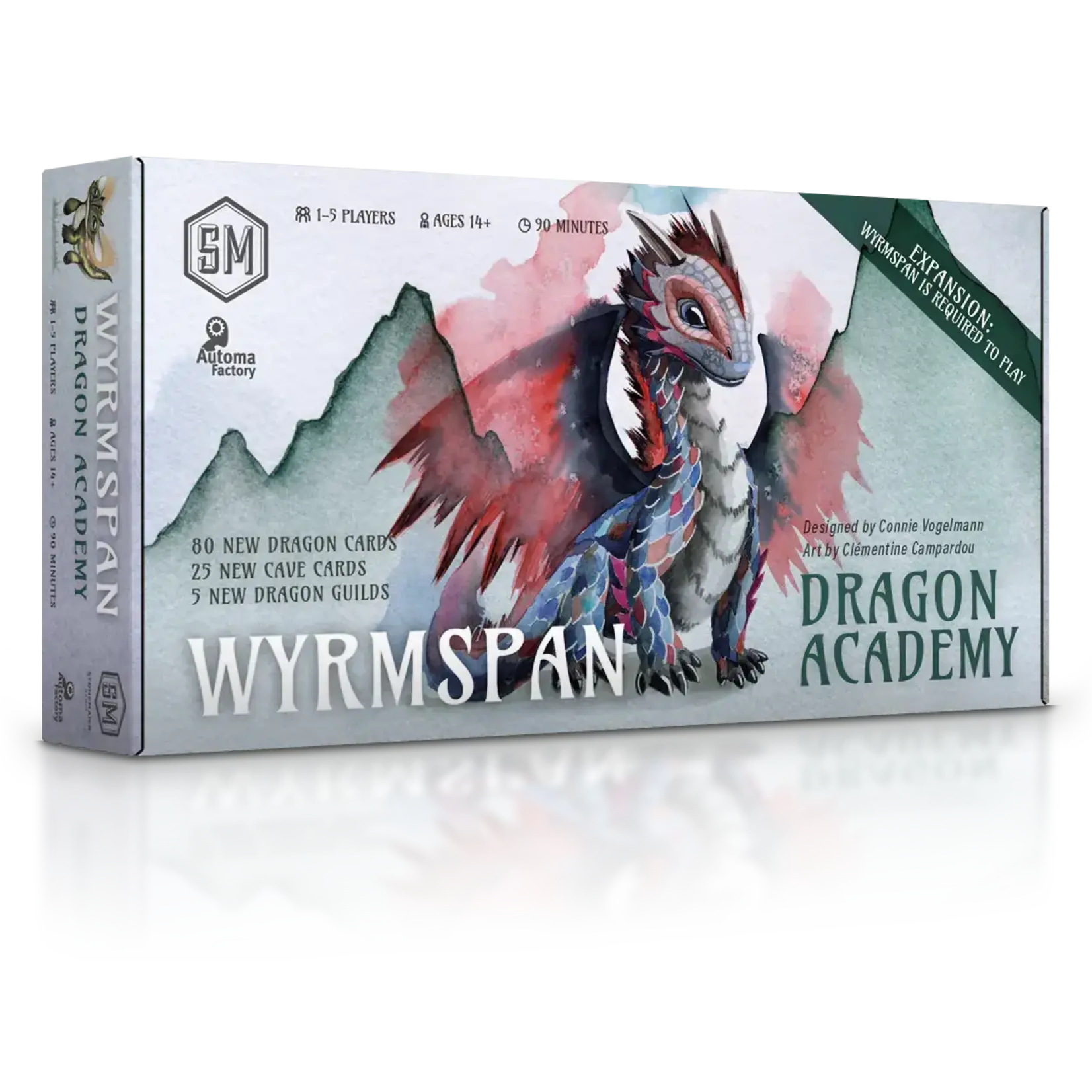 Wyrmspan Dragon Academy Expansion