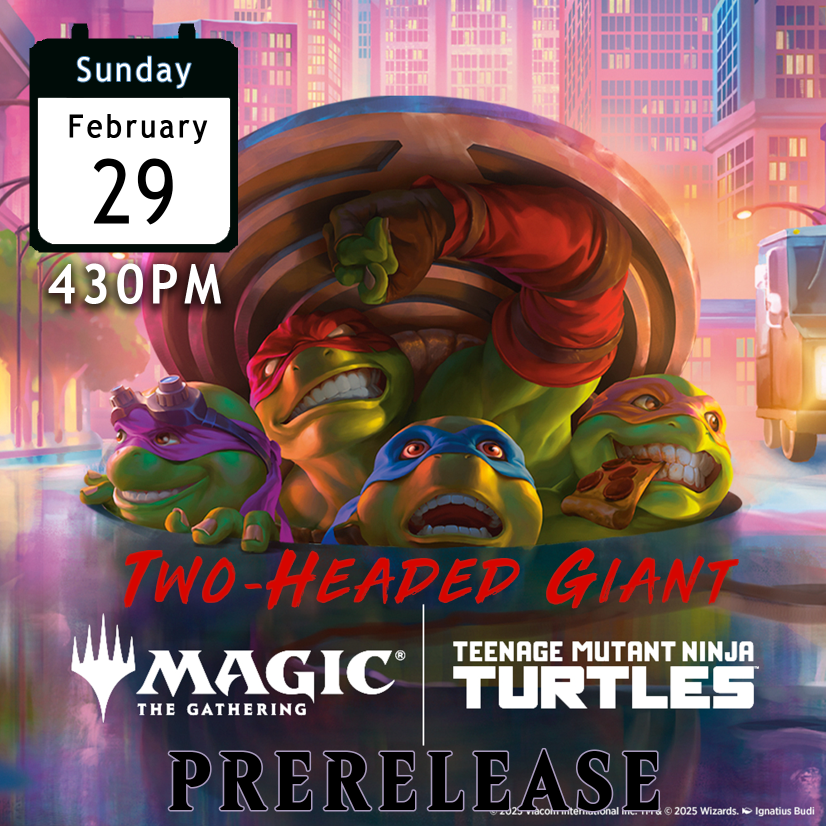 Teenage Mutant Ninja Turtles Prerelease
