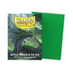 Dragon Shield Dragon Shield Matte Apple Green and Silver 100ct