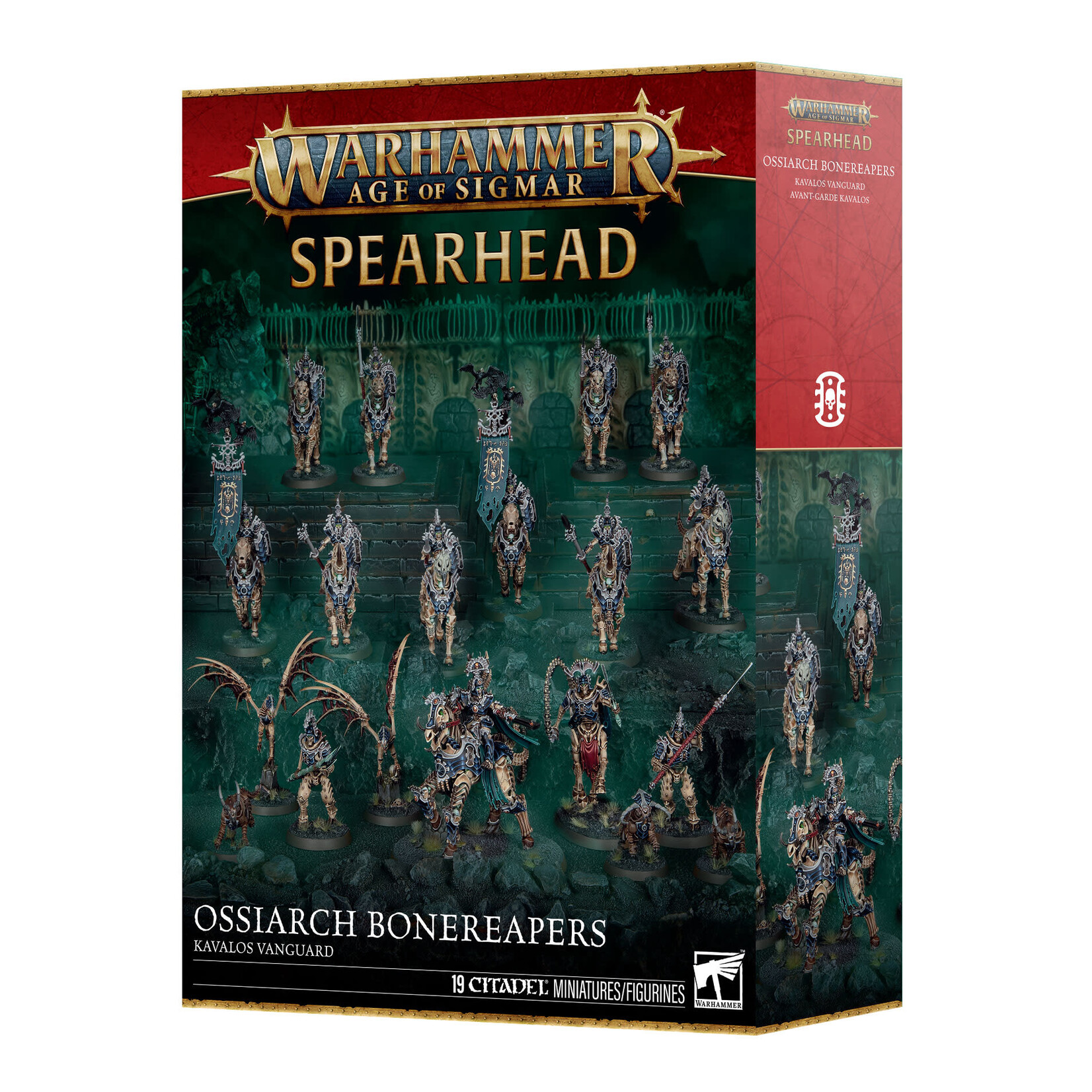 Games Workshop Spearhead Ossiarch Bonereapers Kavalos Vanguard (AOS)