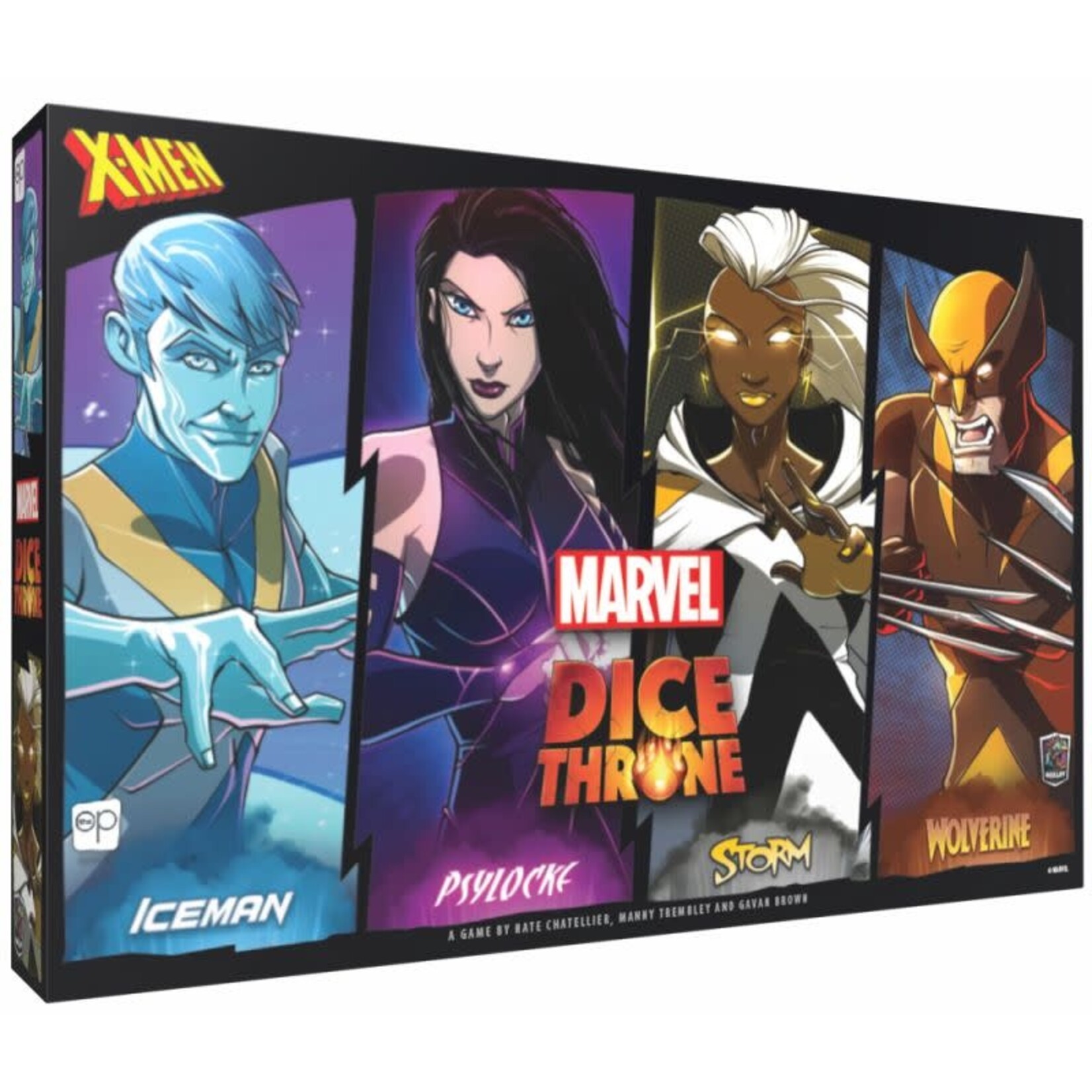 Marvel Dice Throne X-Men Box (Iceman, Psylocke, Storm, Wolverine)