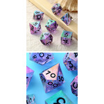 GTH Sharp Edge Dice Set (7pc) Chromatic (Midnight)