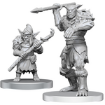 D&D Unpainted Minis - Bugbear Stalker & Goblin Hexer