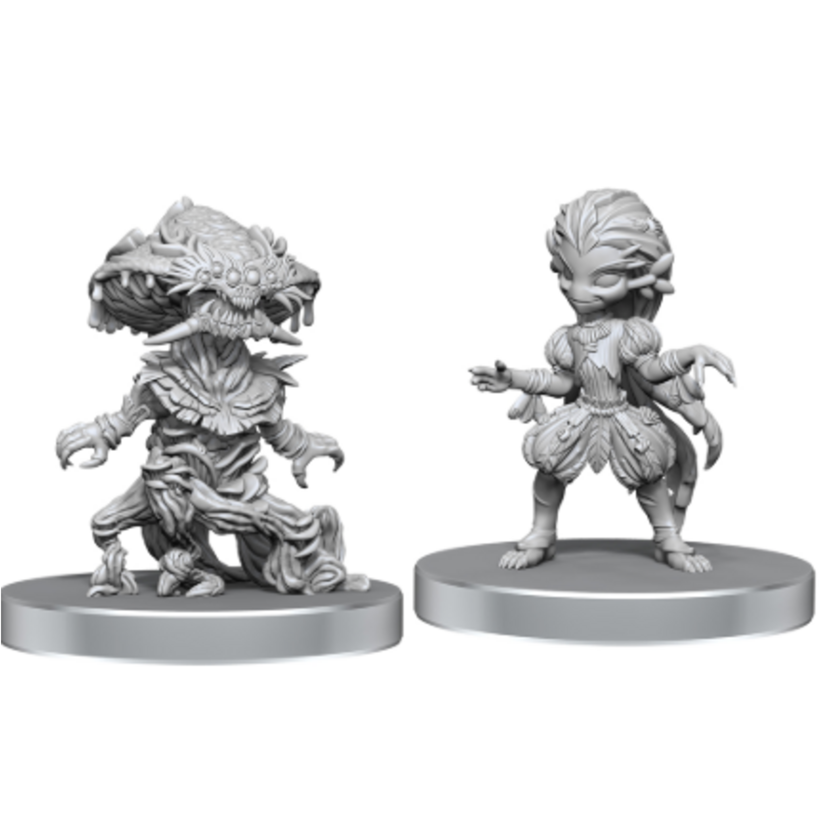 D&D Unpainted Minis - Fungus Leshy & Seaweed Leshy