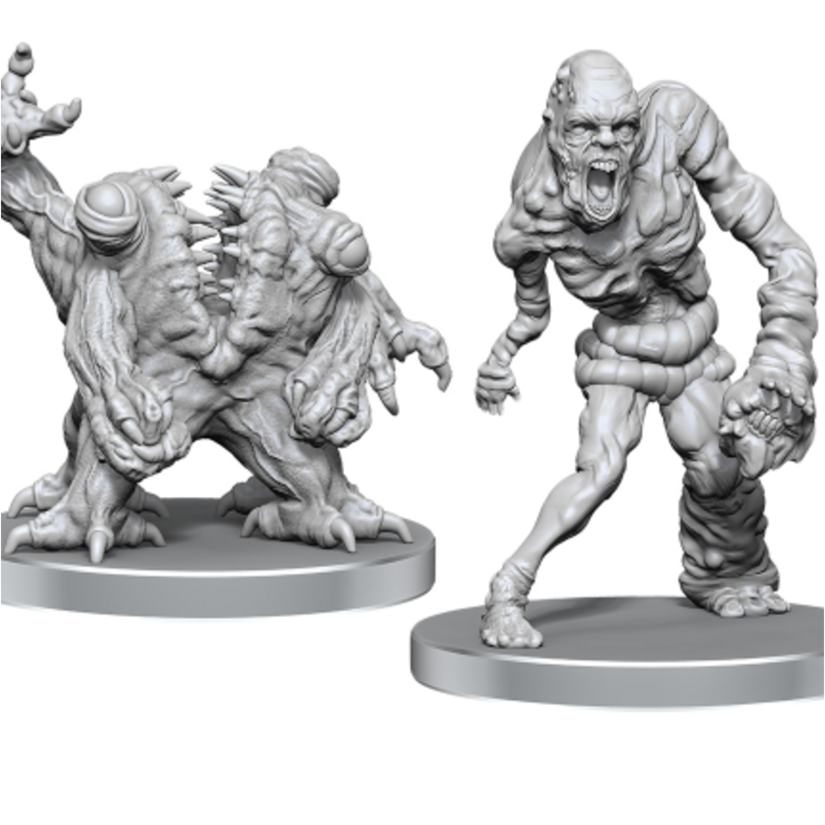D&D Unpainted Minis - Rutterkin & Maw Demon