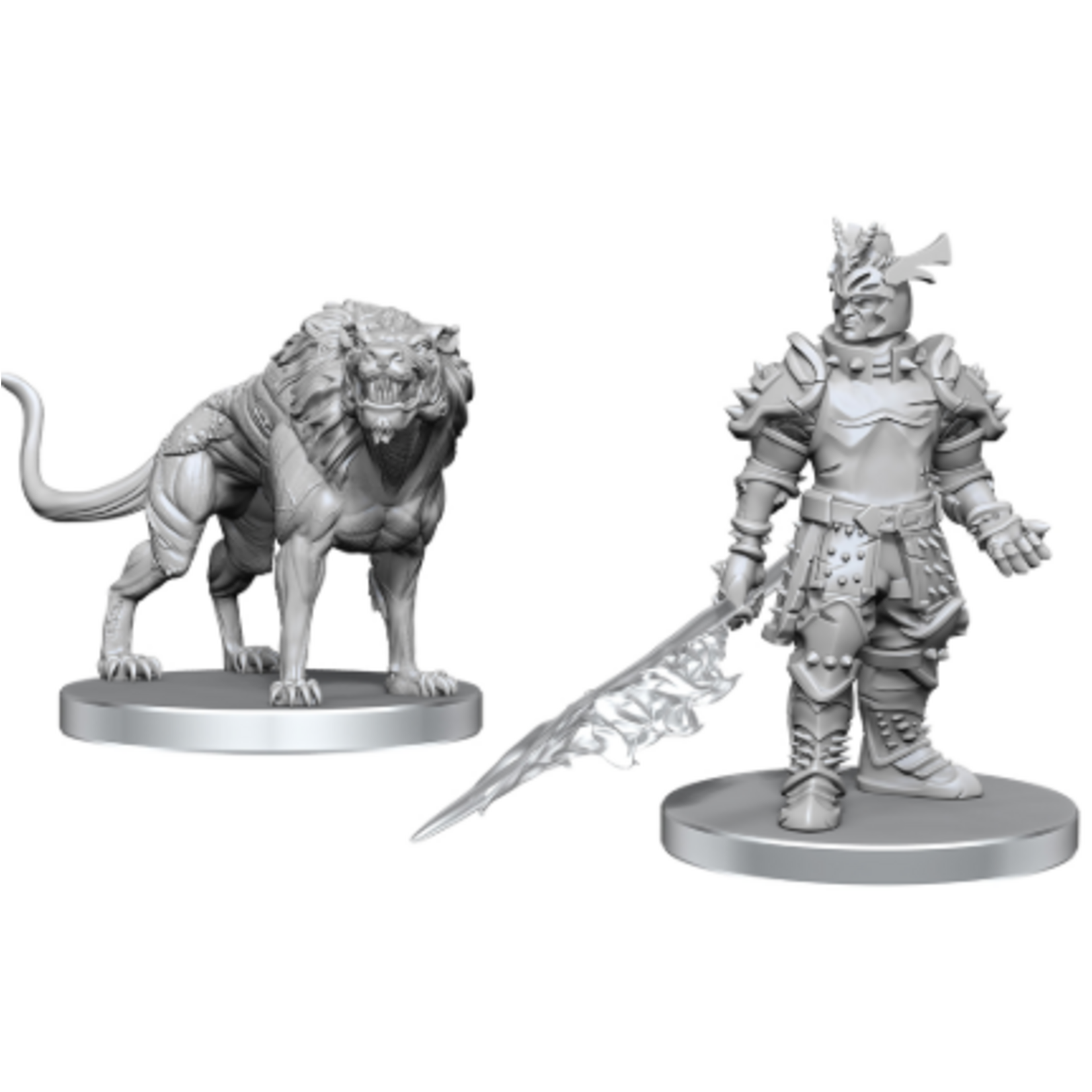 D&D Unpainted Minis - Hell Hound & Narzugon