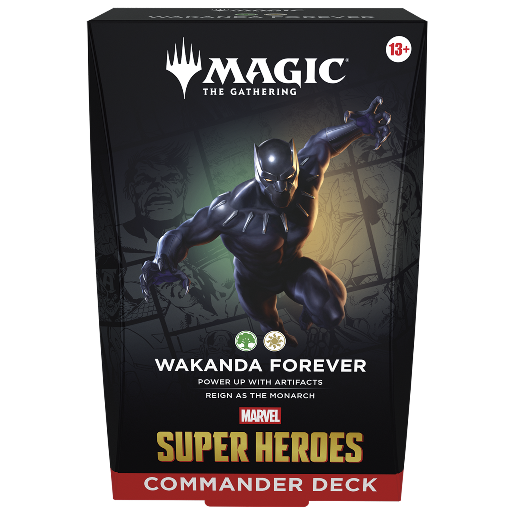 Marvel Super Heroes Commander Deck Wakanda Forever