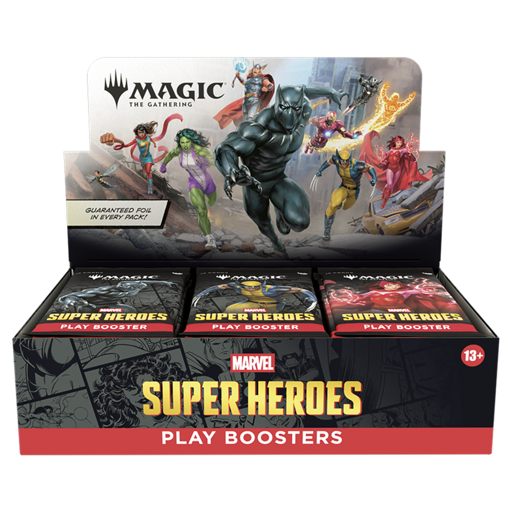 Marvel Super Heroes PLAY Booster Box