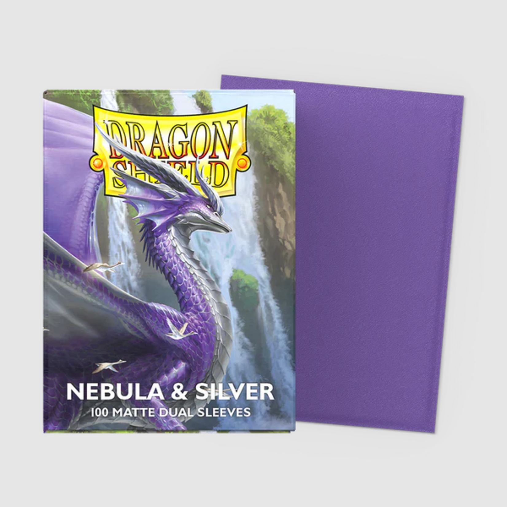 Dragon Shield Dragon Shield Matte Nebula and Silver 100ct