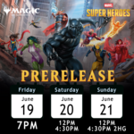 Marvel Super Heroes Pre-release