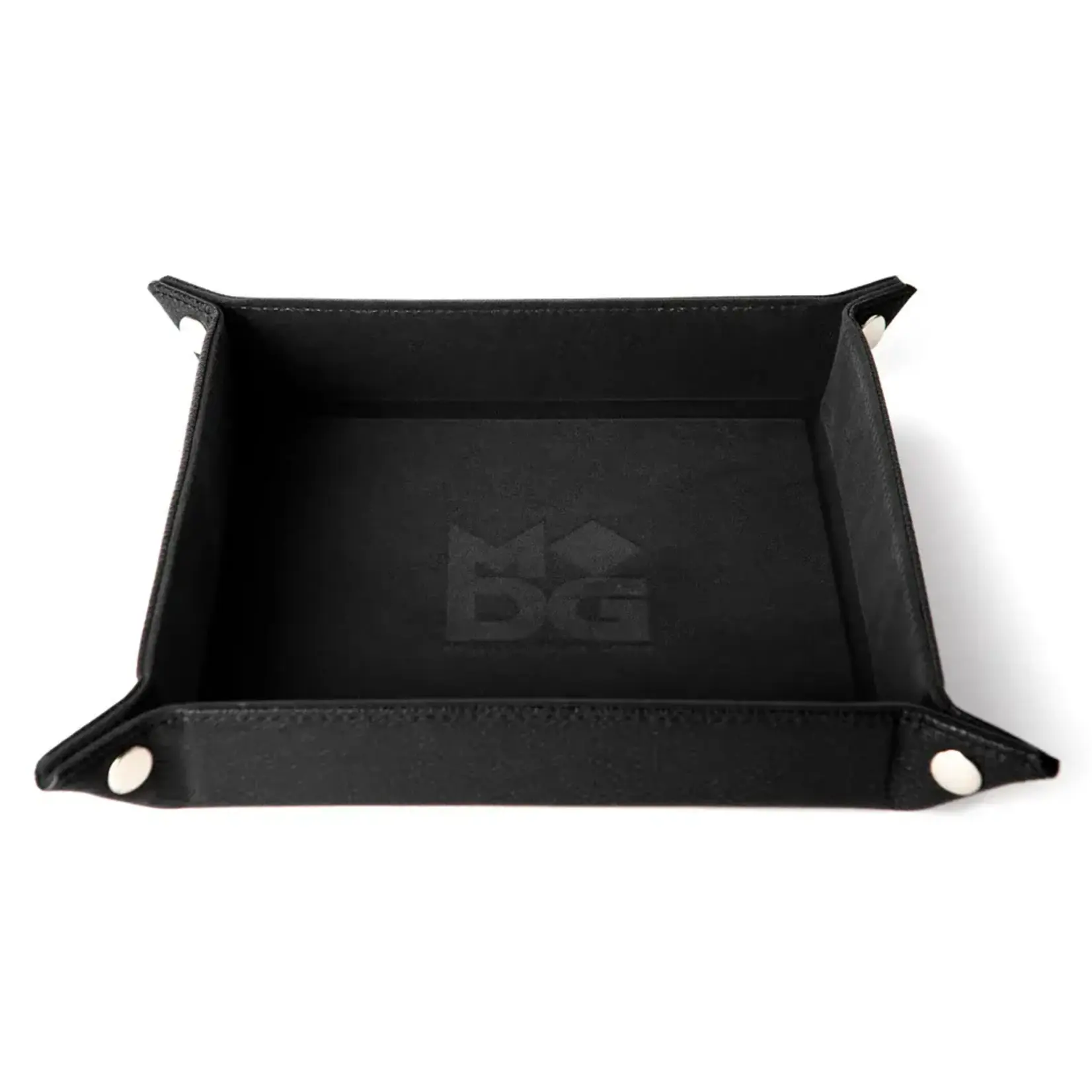 Large Fan Roll Folding Tray Black
