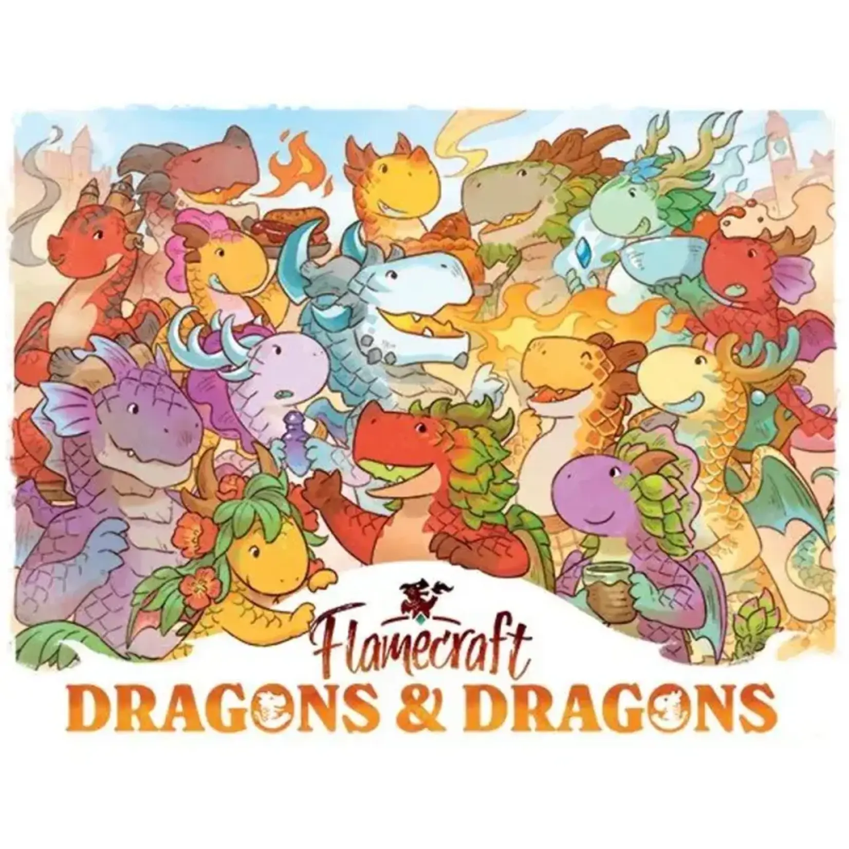 Asmodee Flamecraft Dragons and Dragons