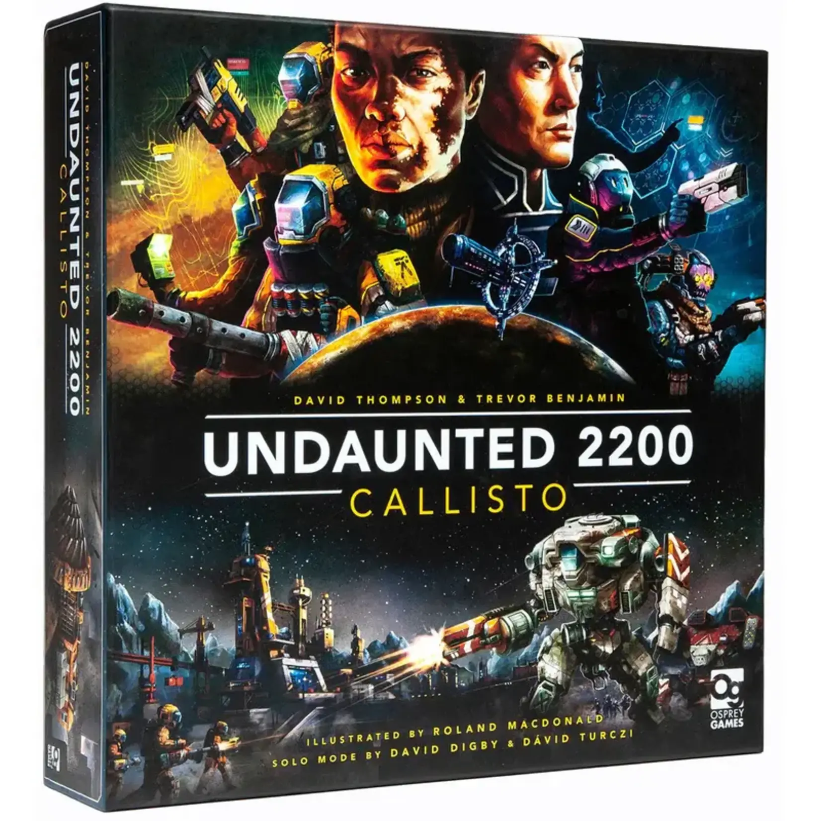 Undaunted 2200 Callisto Board Game