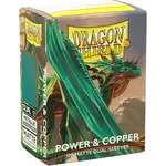 Dragon Shield Dragon Shield DUAL Matte Power and Copper 100ct