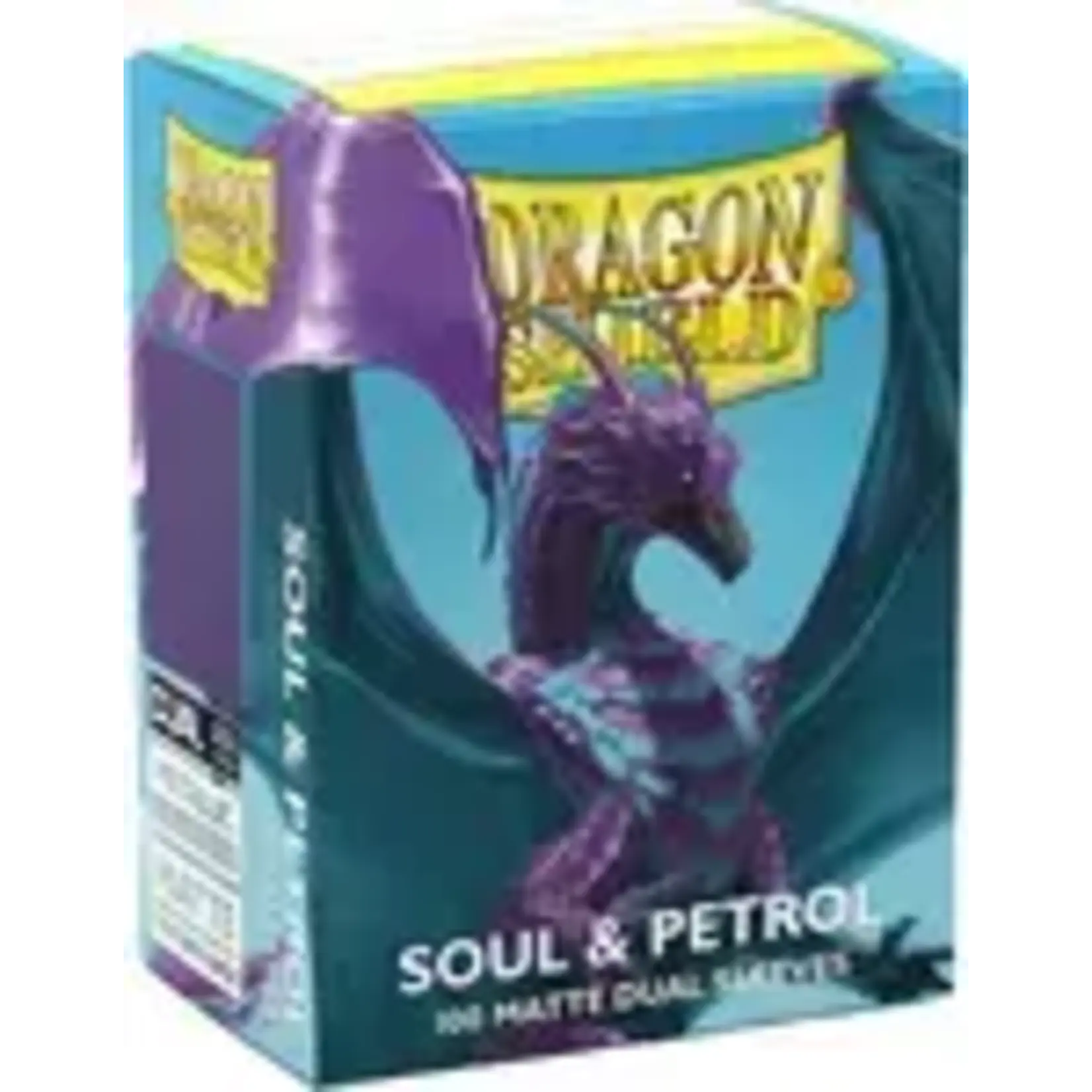 Dragon Shield Dragon Shield DUAL Matte Soul and Petrol 100ct
