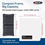 BCW BCW Folio 12-Pocket LX Binder - White