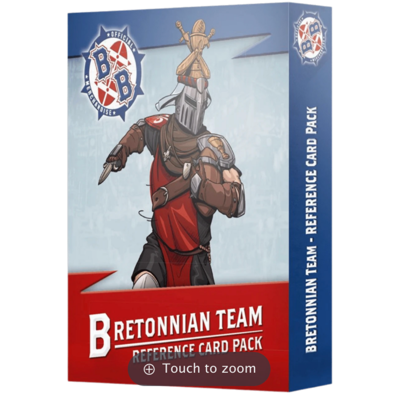 Blood Bowl Bretonnian Team Refernce Card Pack