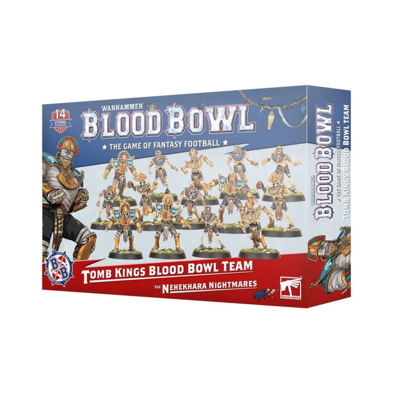 Blood Bowl Tomb Kings blood Bowl Team The Nehekhara Nightmares