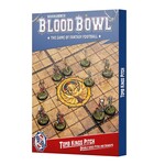 Blood Bowl Tomb Kings Pitch Double-Sided Pitch and Dugouts