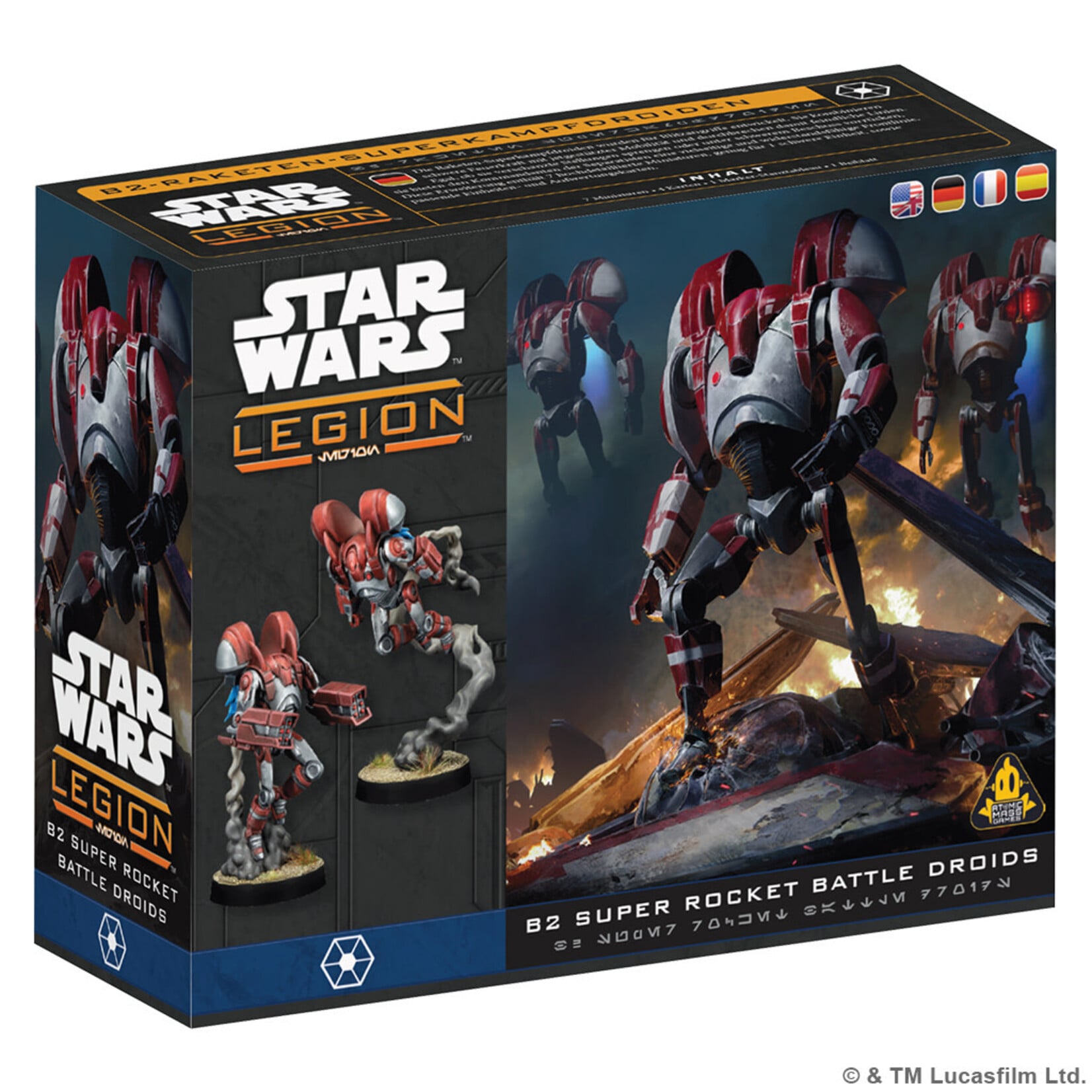 Star Wars Legion - B2 Super Rocket Battle Droids