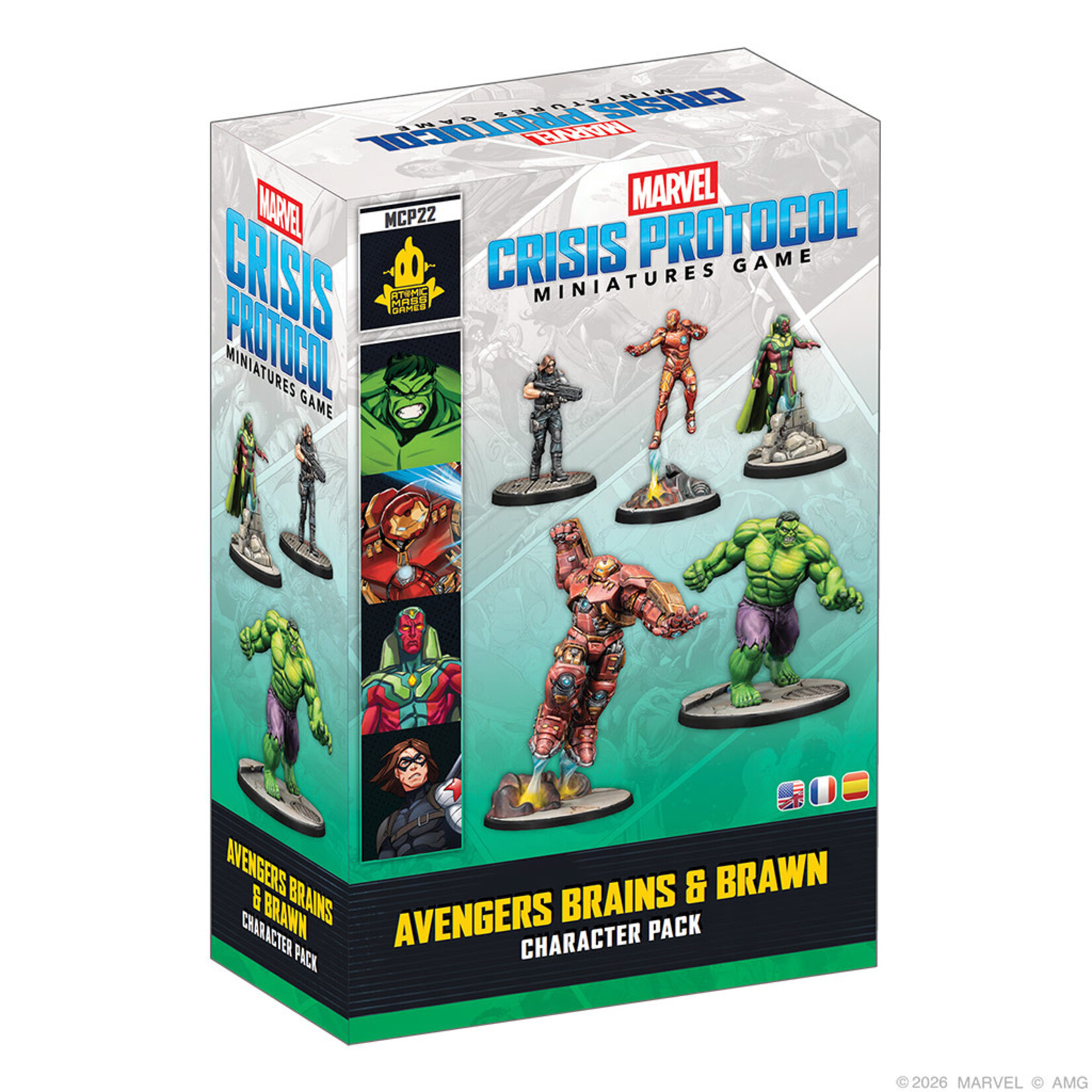 Marvel Crisis Protocol – Avengers Brains & Brawn Pack