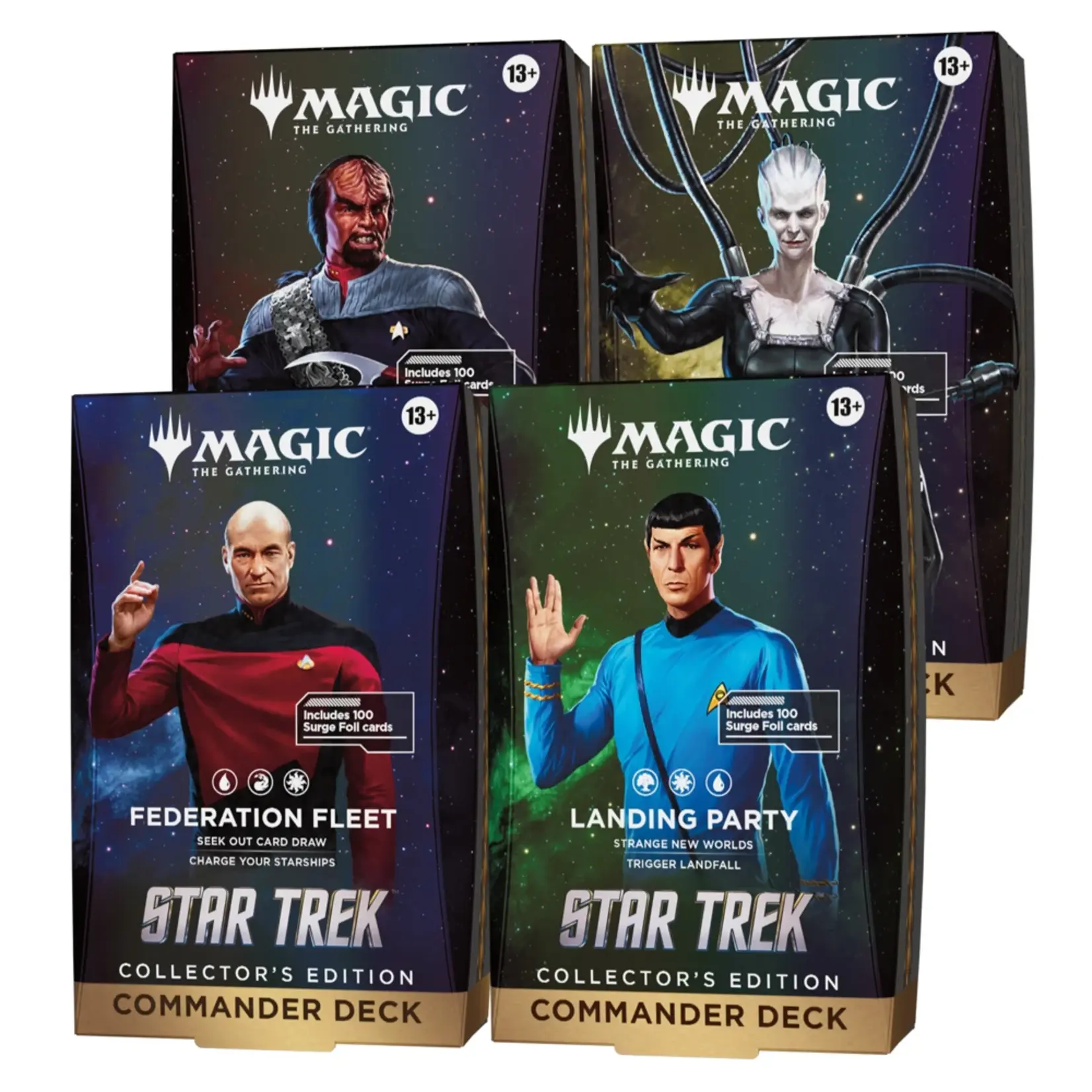 Star Trek Collector Commander Deck Bundle